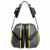 HV Extreme medium Clip-On kuulosuojaimet Harmaa/Keltainen